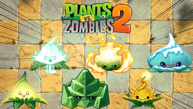 pvz2 薄荷家族成员惊艳亮相 上篇