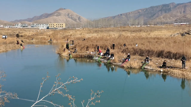 龙门水库聚集300个钓鱼爱好者全然不顾疫情危机只顾爱好