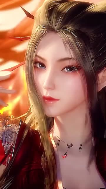 焰灵姬,动漫美女千千万,玄机娘娘占一半,走路的姿势很独特