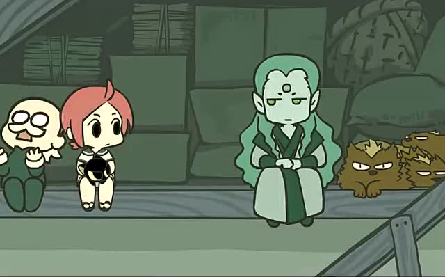 罗小黑战记谛听很快跟大家愉快地聊起来小白也发现其实他并不坏