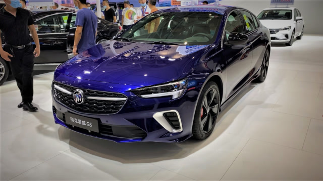 2020款别克君威gs车展实拍,看到这颜值和内饰,给个不心动的理由