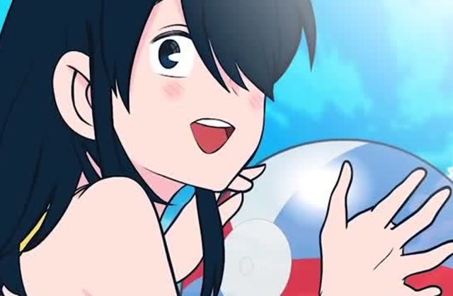 万岁为了看时秒的泳装,使劲从沙滩里挣扎出来!怎料最后悲催了