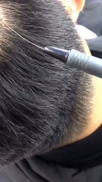 薅白头发神器一支圆珠笔搞定这方法也太好啦