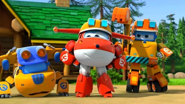 超级飞侠:妙想工程队集结完毕,有了图纸,没有建不好的树屋!