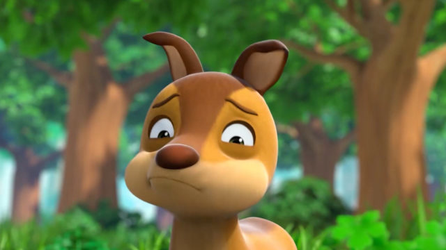 萌鸡小队:小獐子为了不笑,它可是憋足了劲,这家伙为啥不能笑呢