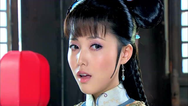 胭脂霸王:心机格格打扮杨紫,没想到杨紫换装后美若天仙!