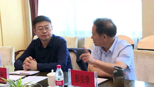 市人大常委会副主任彭安季来我县调研盐碱地治理工作