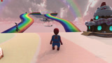 人类一败涂地：看着很漂亮的彩虹道结果太滑了，这些关卡都玩过的