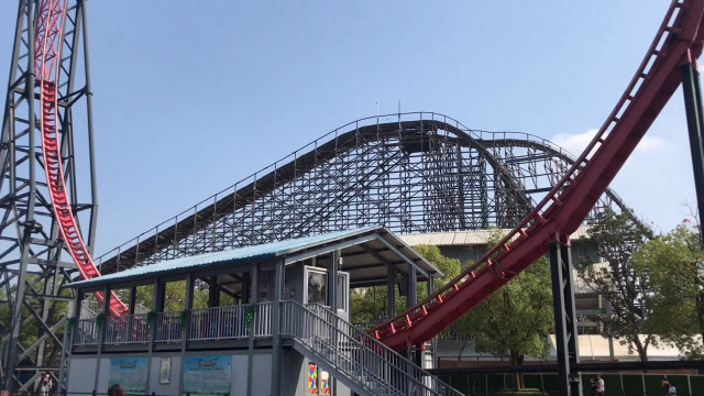 武汉十月金秋,国庆长假,武汉欢乐谷之凤舞九天