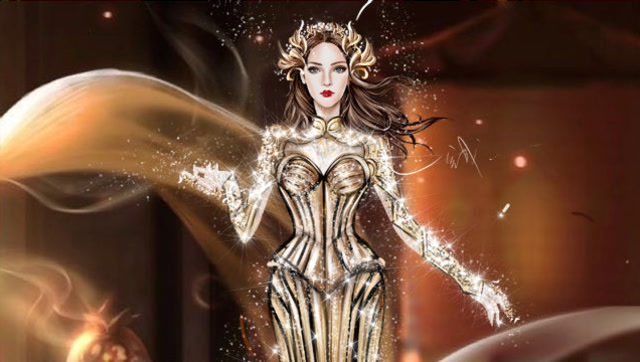 金鹰三十正当潮,女神战袍的美,你get了么?