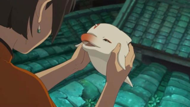 大鱼海棠:小海豚一点点长大了,居然还能在雨里飞,真是太神奇了