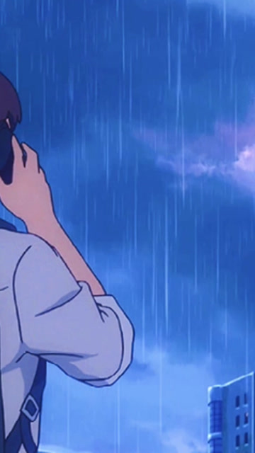 没带伞就开心的淋雨打雷了就捂耳朵不用纠结太多得失