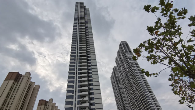 青岛维多利亚湾,十万人大社区,小慧带你去看55层海景房