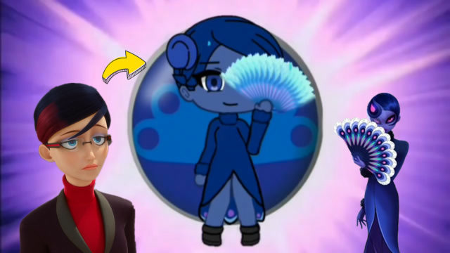 瓢虫少女自制萌版娜塔莉的孔雀变身boss也可以很可爱