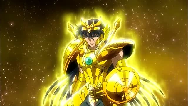 身穿黄金圣衣的紫龙,终于使出了终极奥义,金色巨龙击败强敌