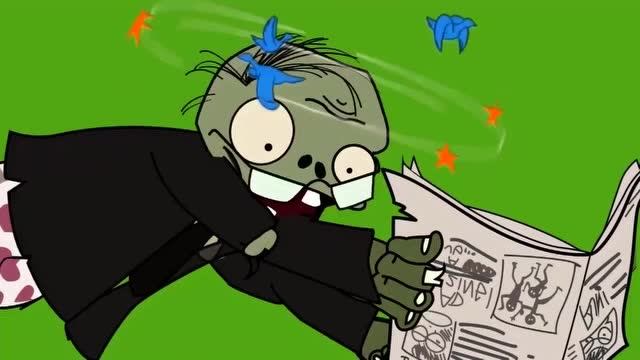 植物大战僵尸:报纸僵尸好倒霉