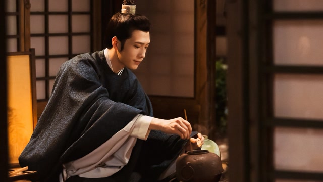 井柏然古装扮相温润如玉陌上人如玉公子世无双