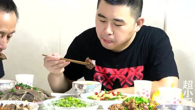 超小厨到姐姐家蹭饭,毛肚海鲜黑糍粑,一桌硬菜