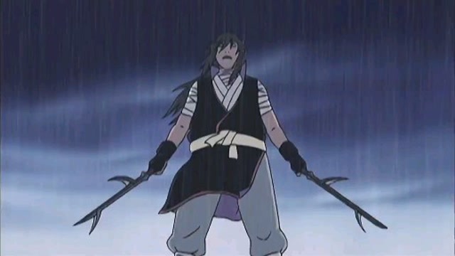 《雾隐叛忍 黑锄雷牙》雷刀·牙的第一任使用者,很霸道