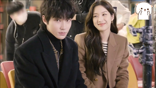 《女神降临》#车银优#韩书俊林周京滑冰幕后花絮