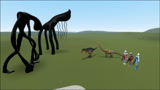 GMOD游戏怪物要攻击恐龙，奥特曼能保护恐龙吗？