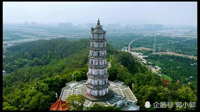 飞跃新会陈皮核心产地的熊子塔(凌云塔)