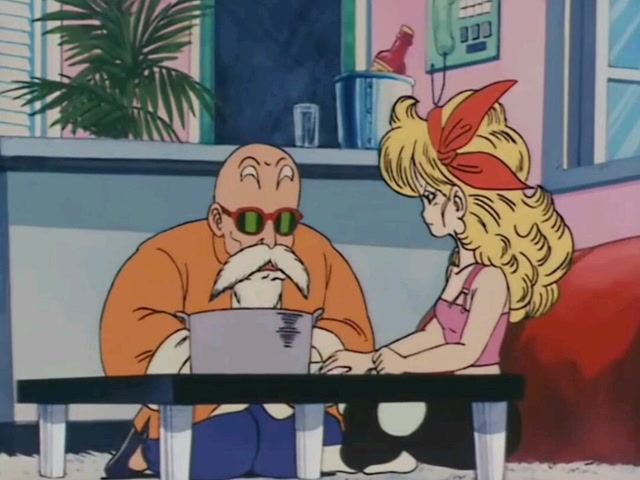 七龙珠:龟仙人招惹变身兰琪暴力对待!幸好海龟机智过人救了他!