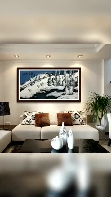 《备战奥运》#书画#艺术#收藏#国画 王淑芳老师冰雪作品