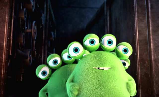 毛茸茸四眼怪有点儿萌呀,不说话就能让你笑,萌翻!