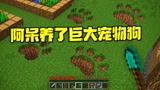 我的世界：村子没人敢欺负阿呆 原因居然是因为他的狗？