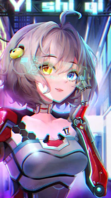 伊拾七变装系列  你会来我的赛博派的对吗