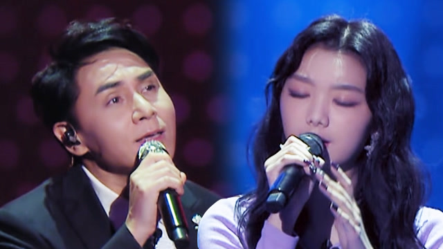 【合唱】李紫婷黄凯芹合唱经典粤语歌《傻女》,高音惊艳