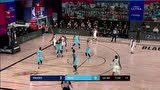 精巧脚步无人挡 沃伦转身上篮一气呵成
