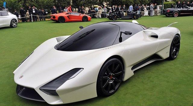 可以撼动布加迪威航世界第一位置的跑车ssc tuatara