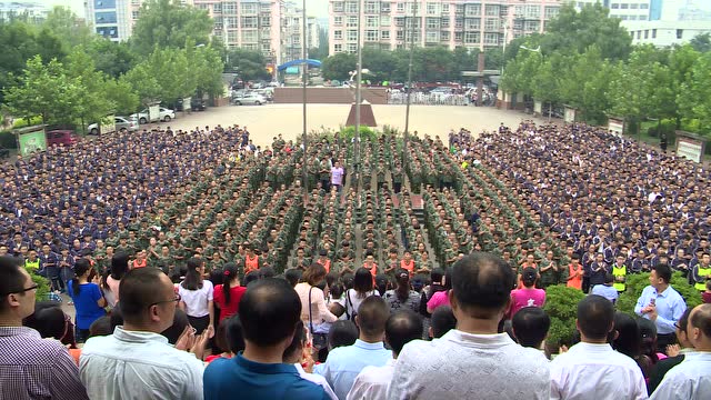 孝义四中拜师仪式