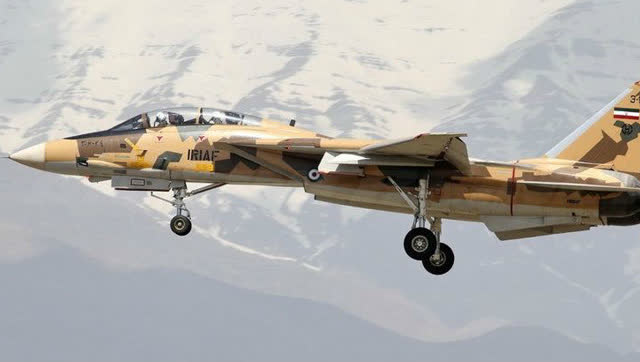 地球上最后的"雄猫",f-14am波斯猫全新涂装亮相