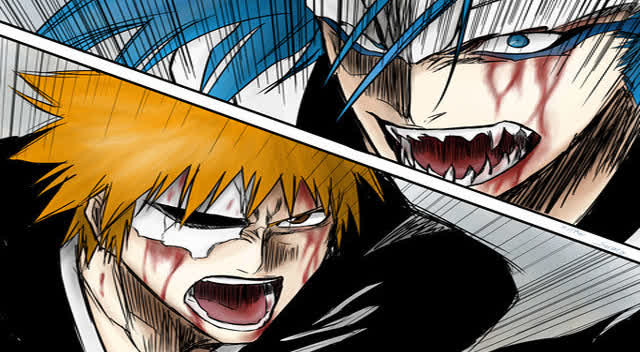 假面一护对战豹王葛力姆乔,天锁斩月粉碎豹王之爪