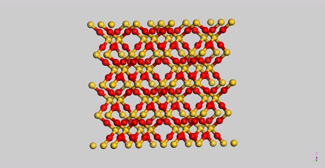 图3.55 α-方石英结构-2