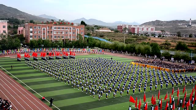 2017阜平中学春季运动会