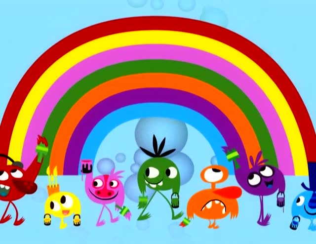 the rainbow song-unit1 剑桥少儿初级1