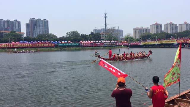 2017饶平龙舟赛下市楚巷赛区第三轮(兴福vs竹溪)