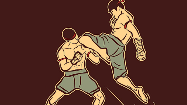 mma格斗中的泰拳凶悍ko