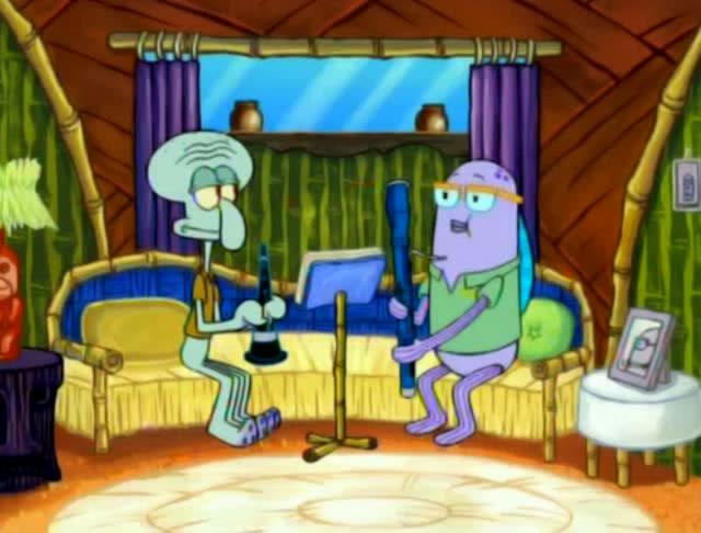 章鱼哥家来了新邻居 居然不是一路人?