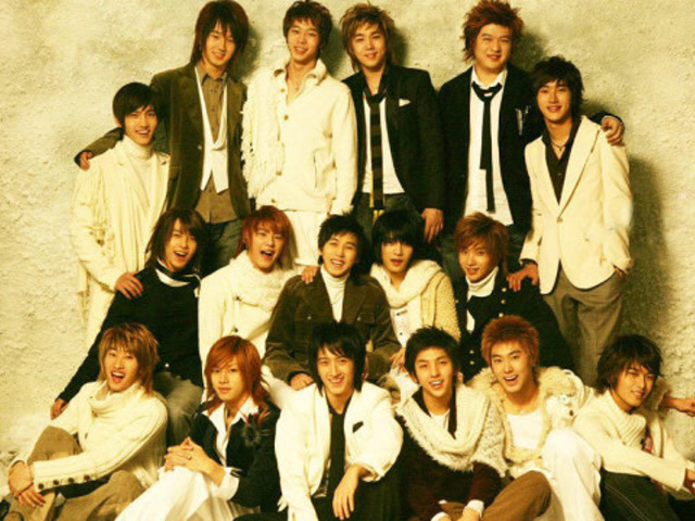 5人的东方神起与13人的super junior,我们的青春年少