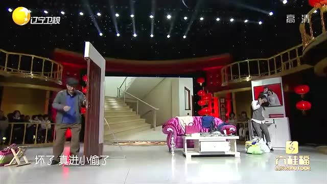 搞笑小品《门里门外》邻居家进小偷?