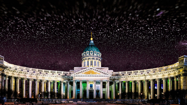 圣彼得堡夏季特有的"白夜"景色,你见过吗?