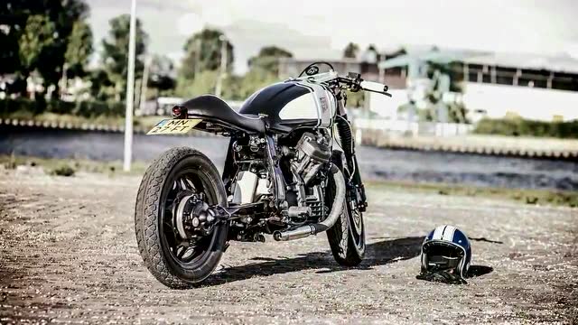 honda gl500 本田横置v2风冷