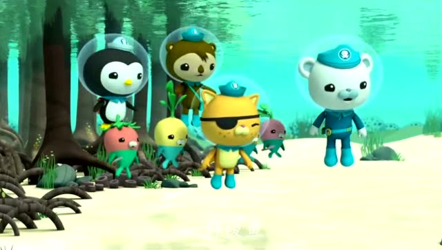 海底小纵队与梭鱼