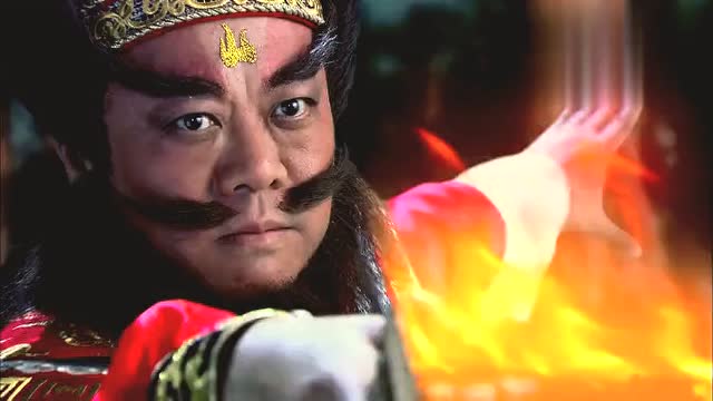 天师钟馗带领五天童,大战北斗星君和天兵天将