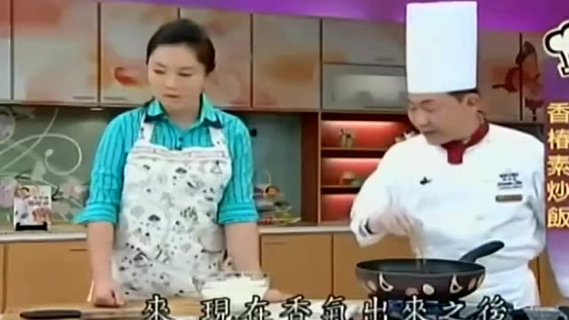香椿素炒饭好吃的秘诀